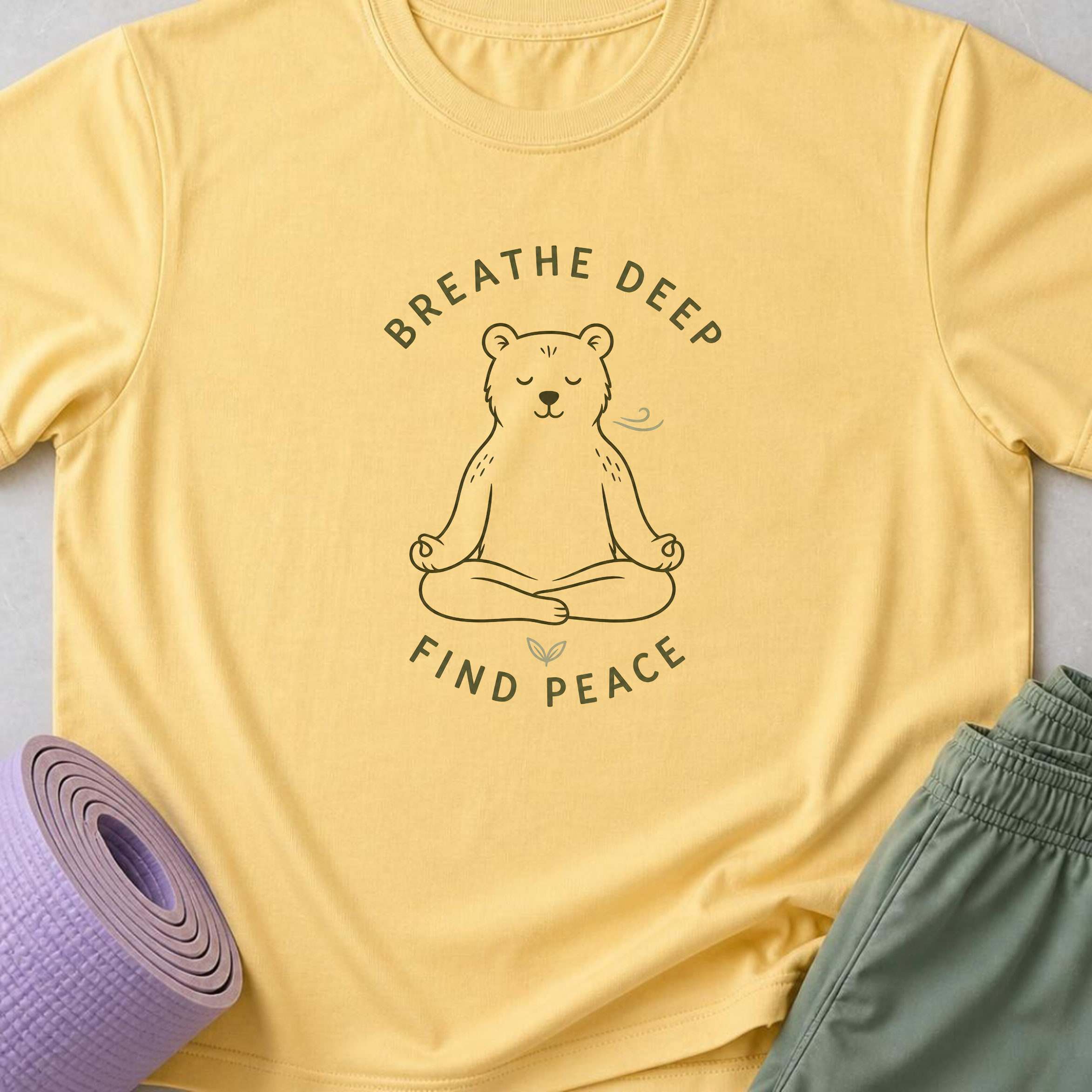 Breathe And Seek Inner Peace T-Shirt.